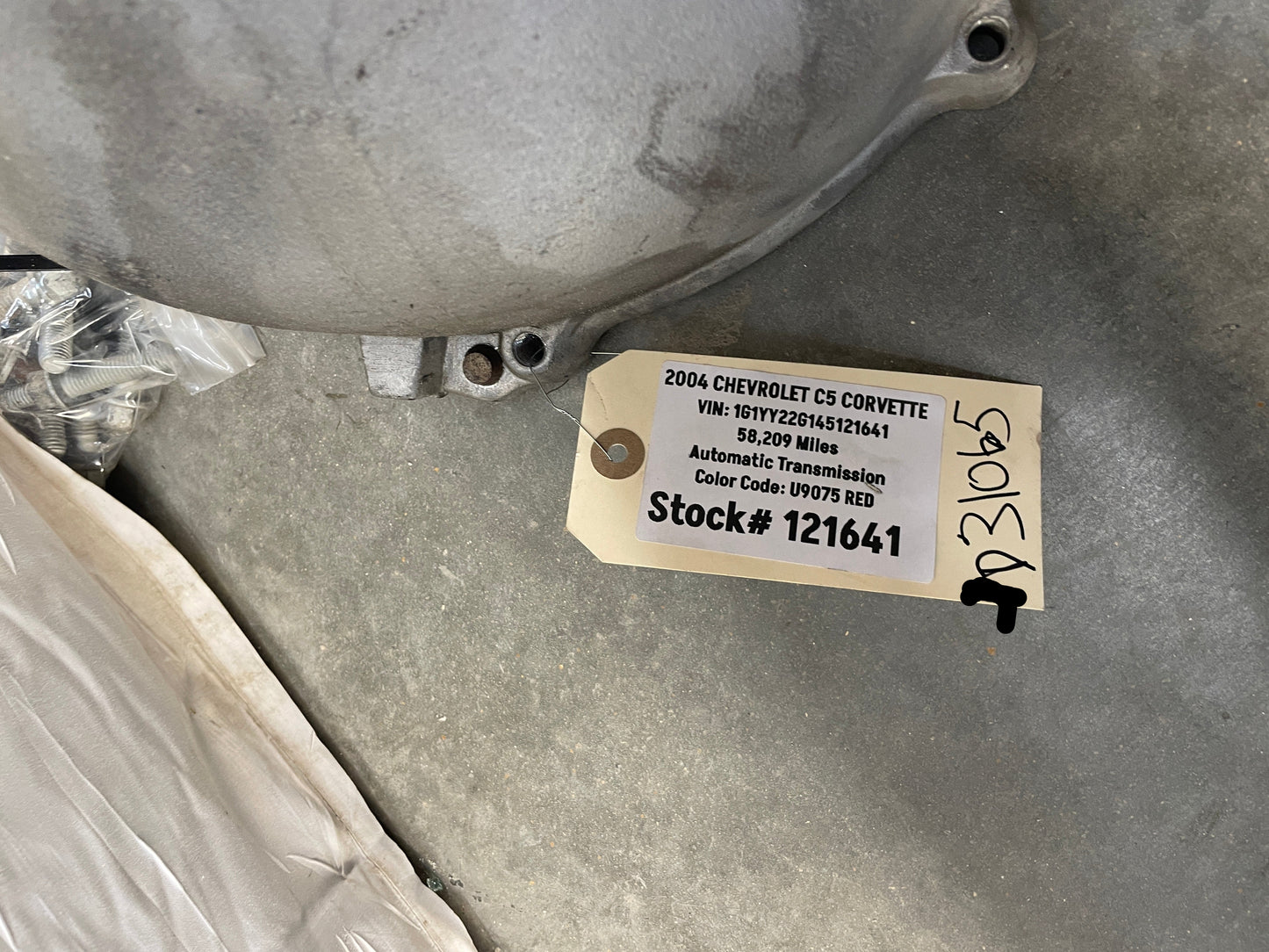 2004 Chevy C5 Corvette Automatic Transmission Torque Tube Driveshaft Driveline OEM - Day's Parts Yard