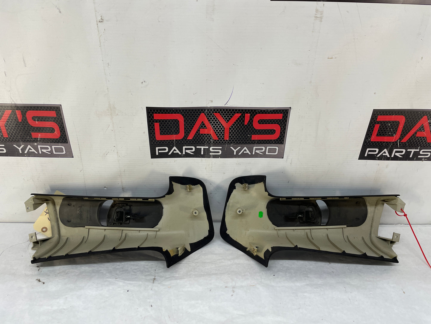 2005 Pontiac GTO RH & LH Interior Upper B Pillar Seat Belt Trim OEM