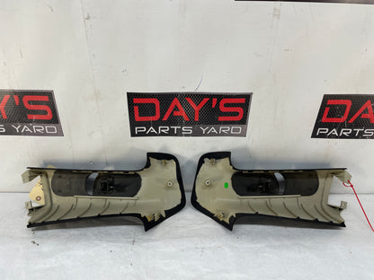 2005 Pontiac GTO RH & LH Interior Upper B Pillar Seat Belt Trim OEM