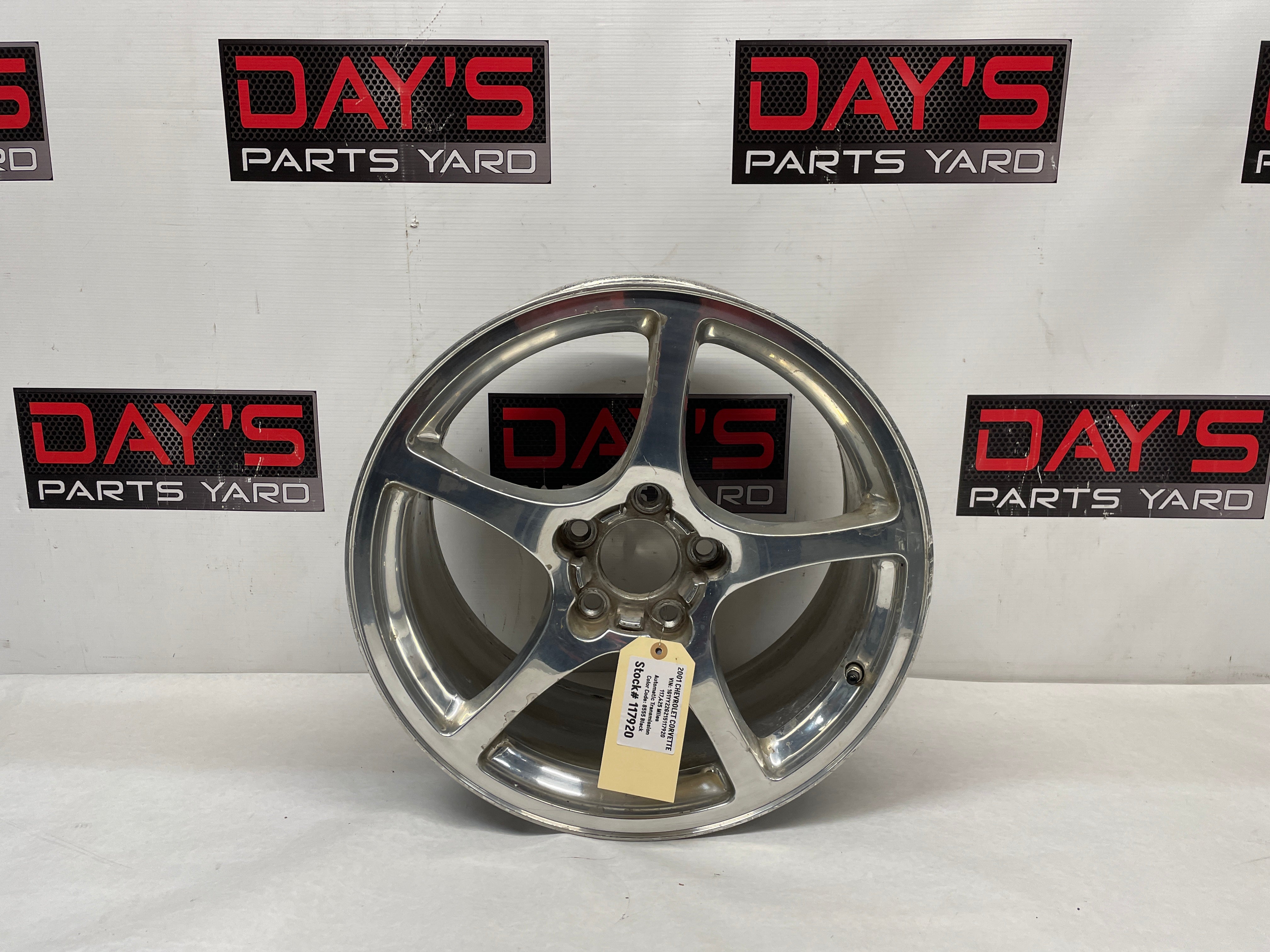2001 Chevy C5 Corvette Factory OEM 18X9.5 Rear Wheel. | Day's