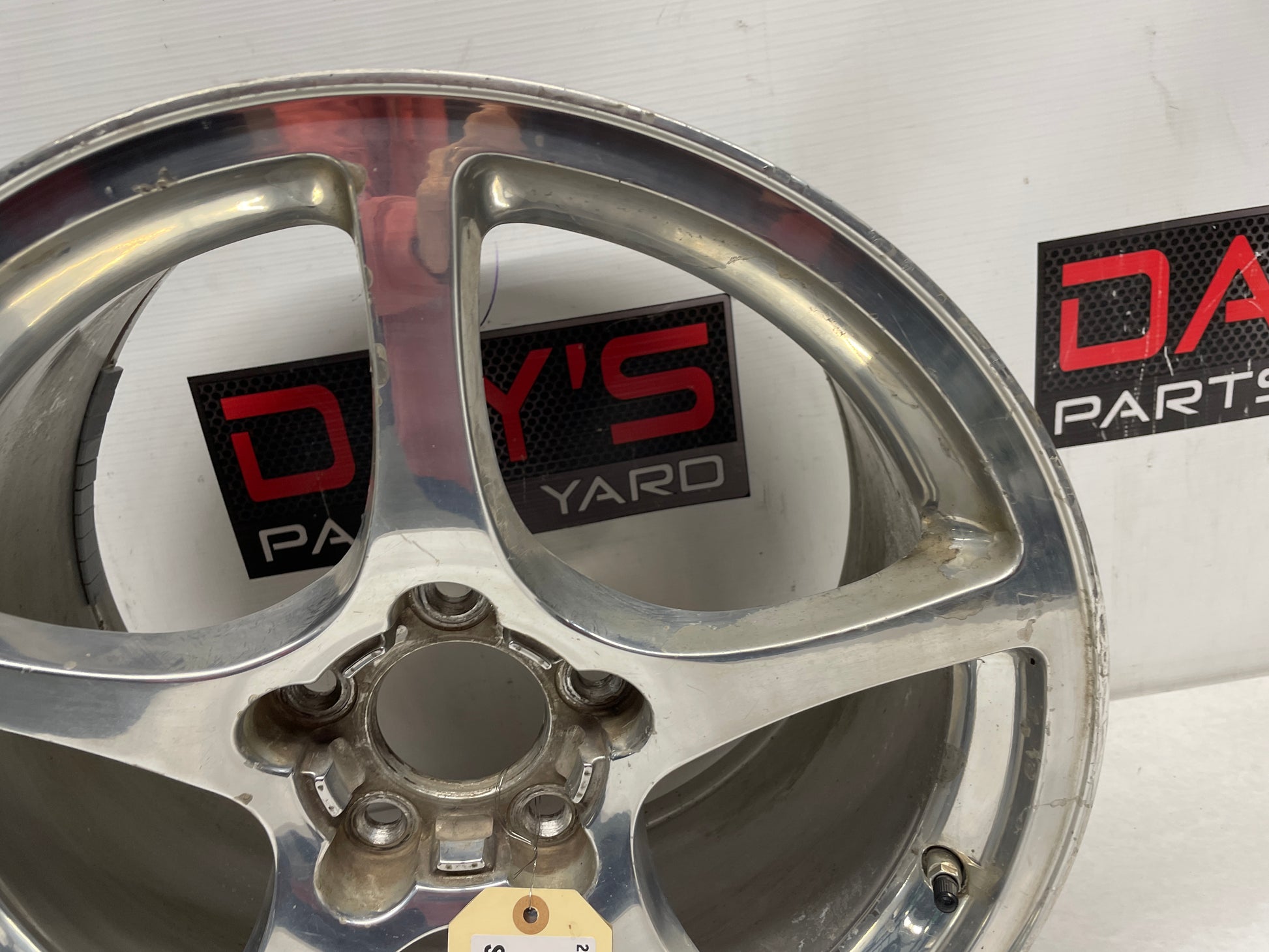 2001 Chevy C5 Corvette Rear Polished Wheel 19X9.5 - Day's Parts Yard