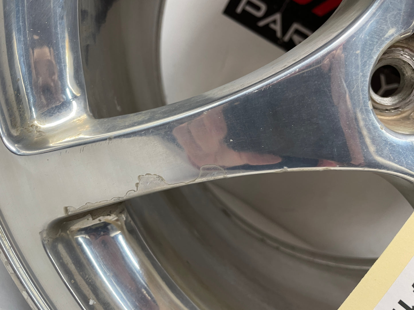 2001 Chevy C5 Corvette Rear Polished Wheel 19X9.5 - Day's Parts Yard