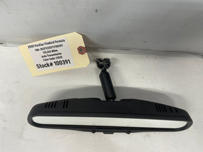 2000 Pontiac Firebird Formula Rearview Rear View Mirror w/ Reading Map Lights OEM - Day's Parts Yard