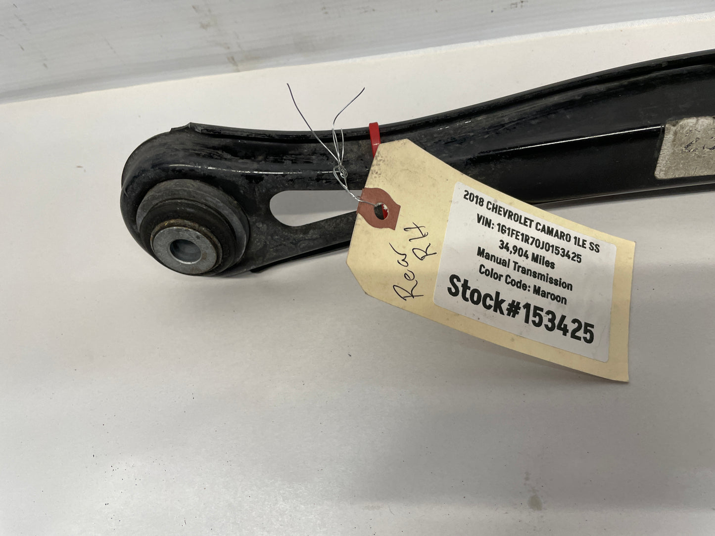 2018 Chevy Camaro 1LE SS RH Passenger Rear Control Arm Adjust Link Rod OEM - Day's Parts Yard