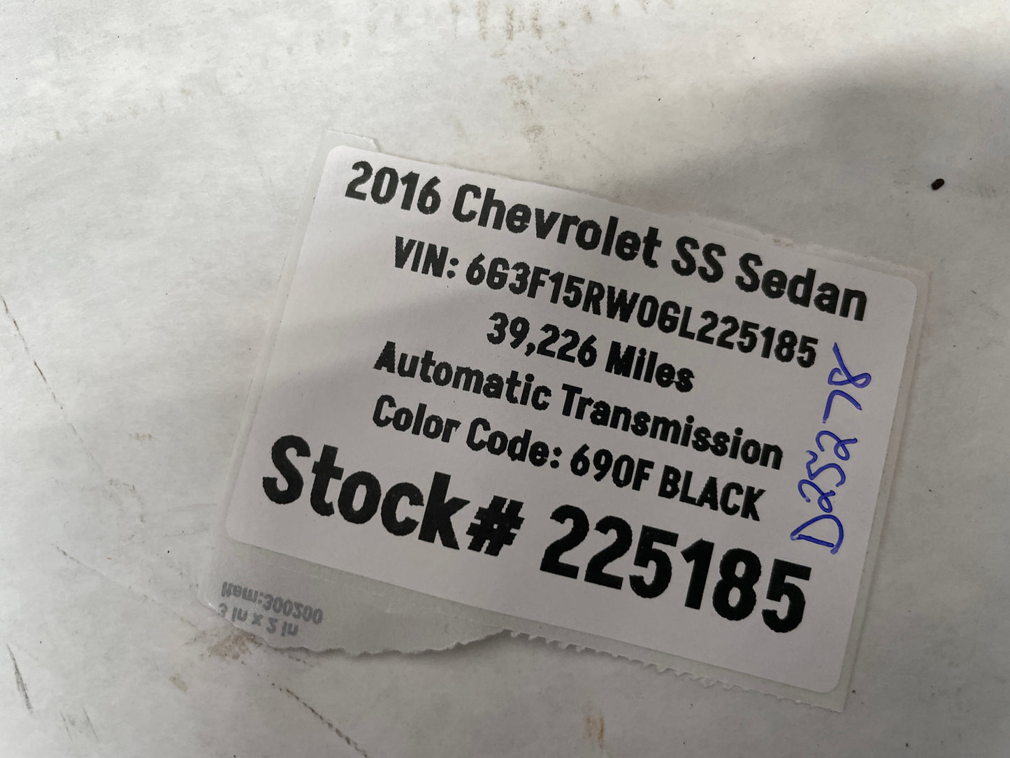 2012 Chevy Camaro ZL1 RH Passenger Front Door Window Glass OEM - Day's Parts Yard