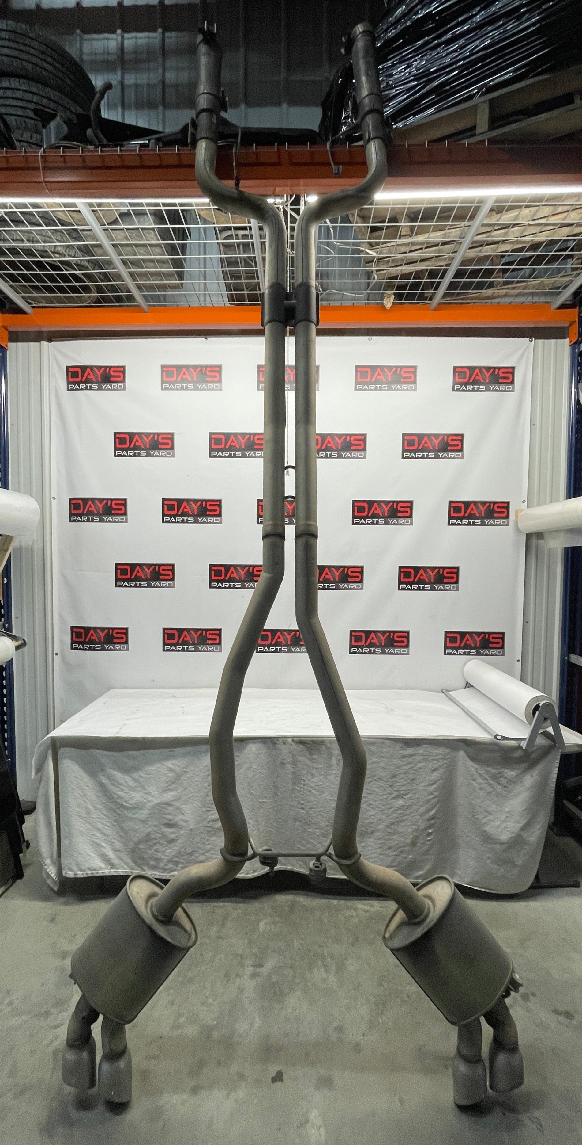2012 Chevy Camaro ZL1 Factory OEM Exhaust NPP Bi Mode Muffler Pipe Assembly - Day's Parts Yard