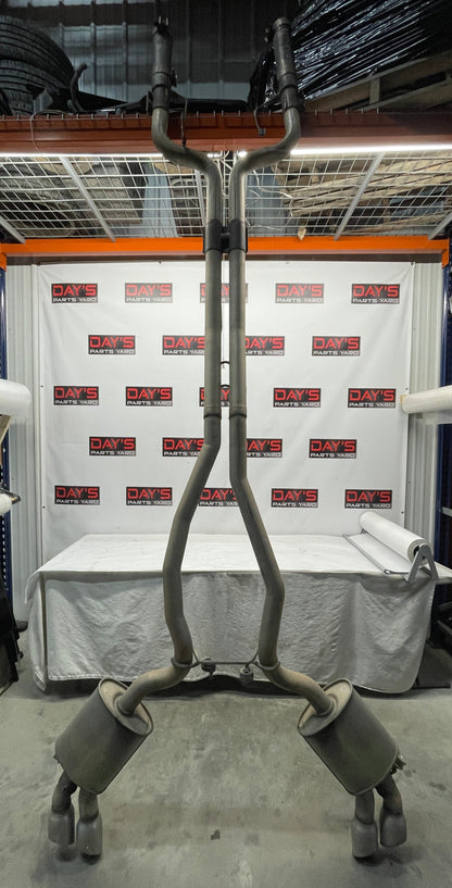 2012 Chevy Camaro ZL1 Factory OEM Exhaust NPP Bi Mode Muffler Pipe Assembly - Day's Parts Yard