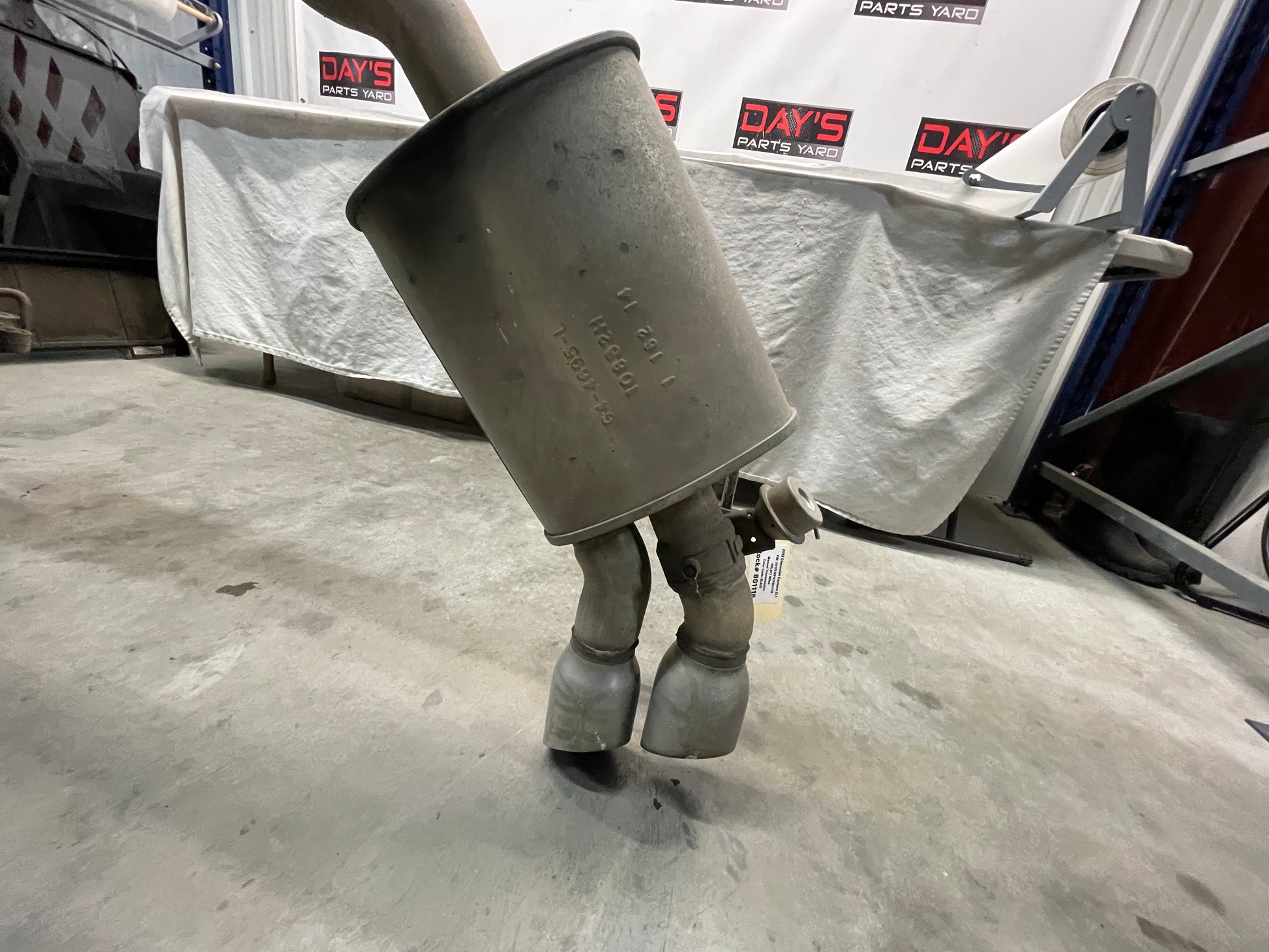 2012 Chevy Camaro ZL1 Factory OEM Exhaust NPP Bi Mode Muffler Pipe Assembly - Day's Parts Yard