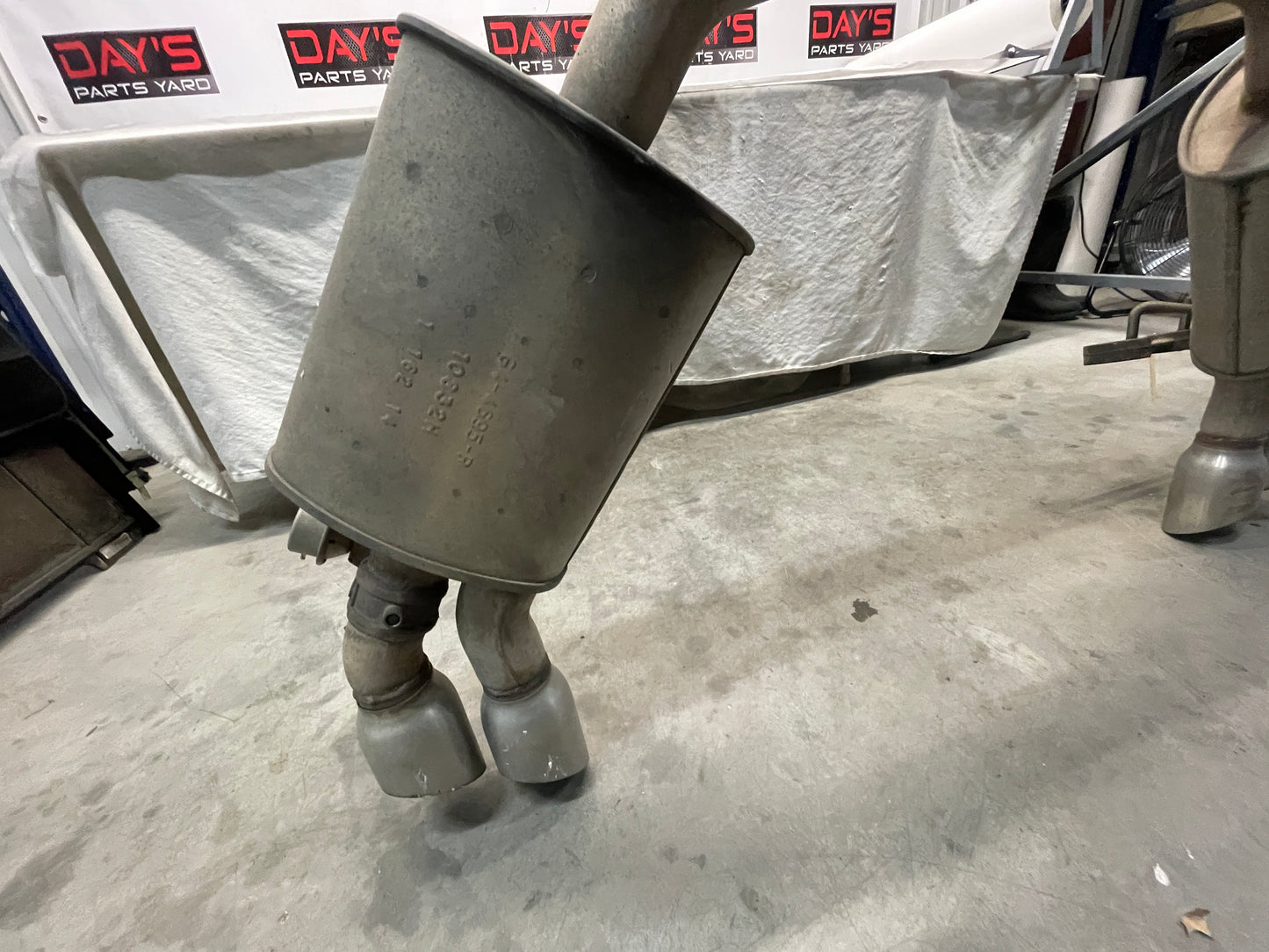 2012 Chevy Camaro ZL1 Factory OEM Exhaust NPP Bi Mode Muffler Pipe Assembly - Day's Parts Yard