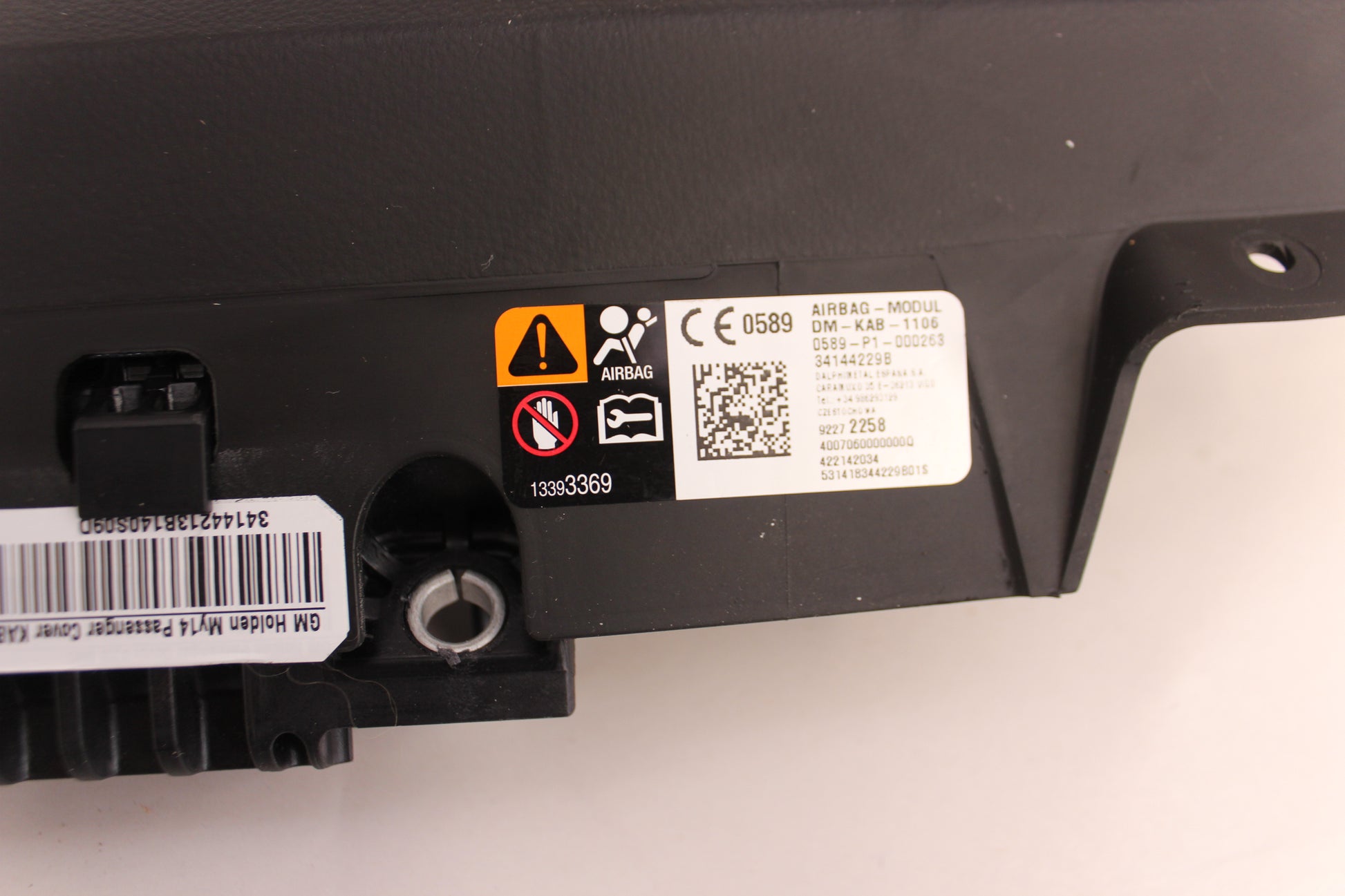 2015 Chevy SS Sedan RH Passenger Side Knee Dash Airbag OEM - Day's Parts Yard