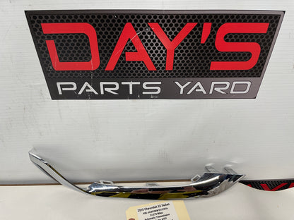 2016-17 Chevy SS Sedan Front Bumper RH DRL Fog Light Bezel Chrome OEM - Day's Parts Yard