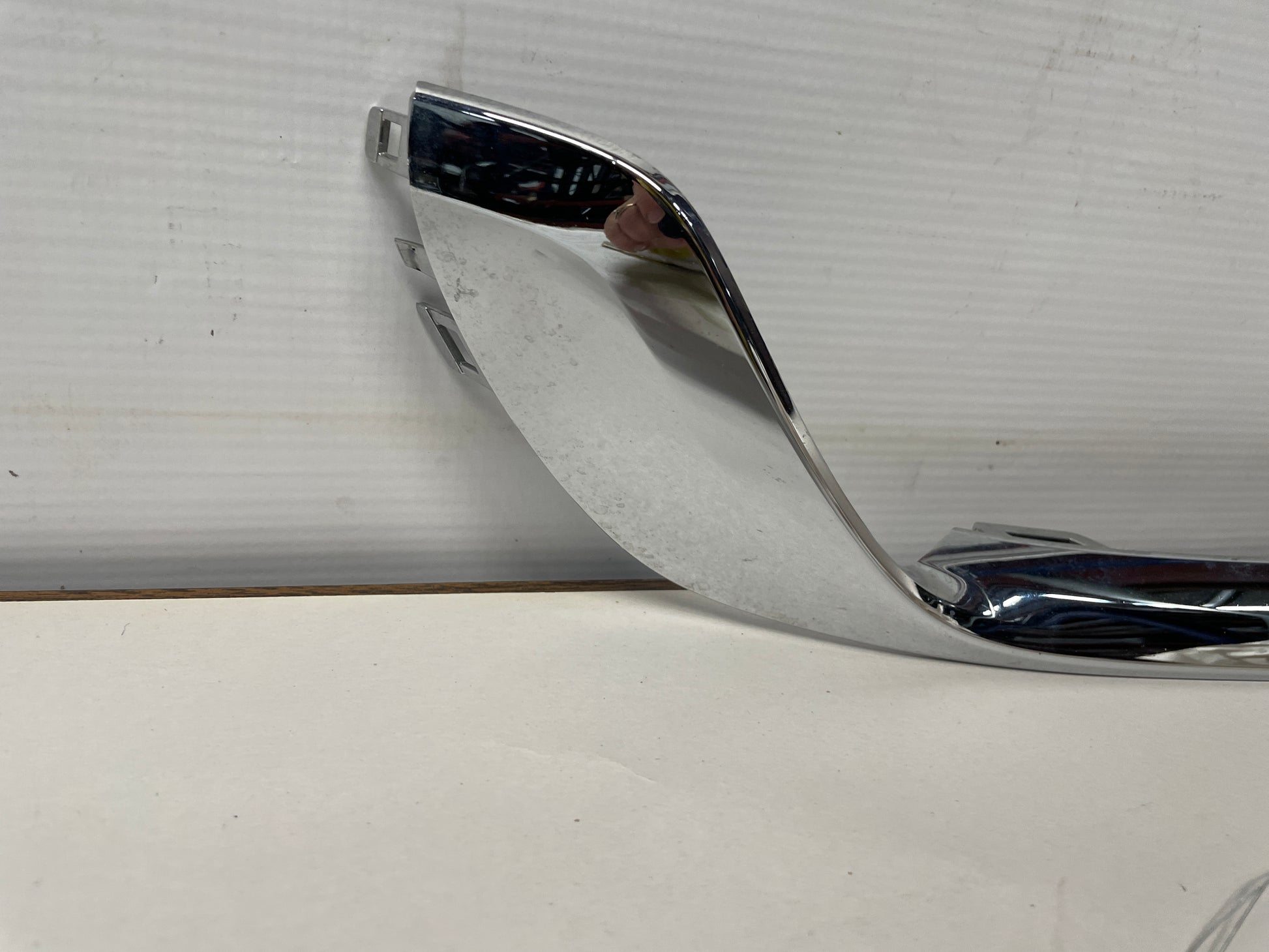 2016-17 Chevy SS Sedan Front Bumper RH DRL Fog Light Bezel Chrome OEM - Day's Parts Yard