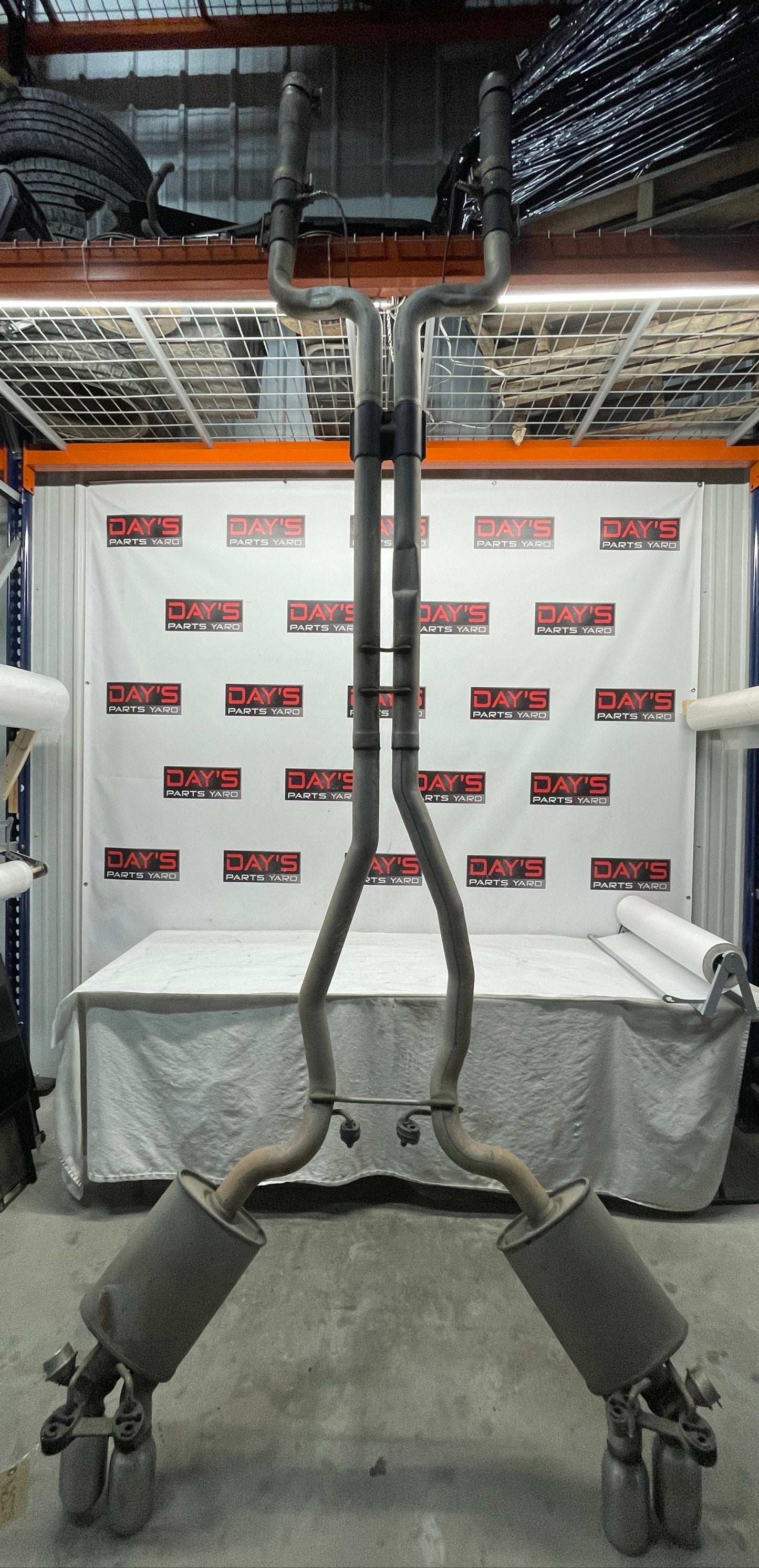 2012 Chevy Camaro ZL1 Factory OEM Exhaust NPP Bi Mode Muffler Pipe Assembly - Day's Parts Yard