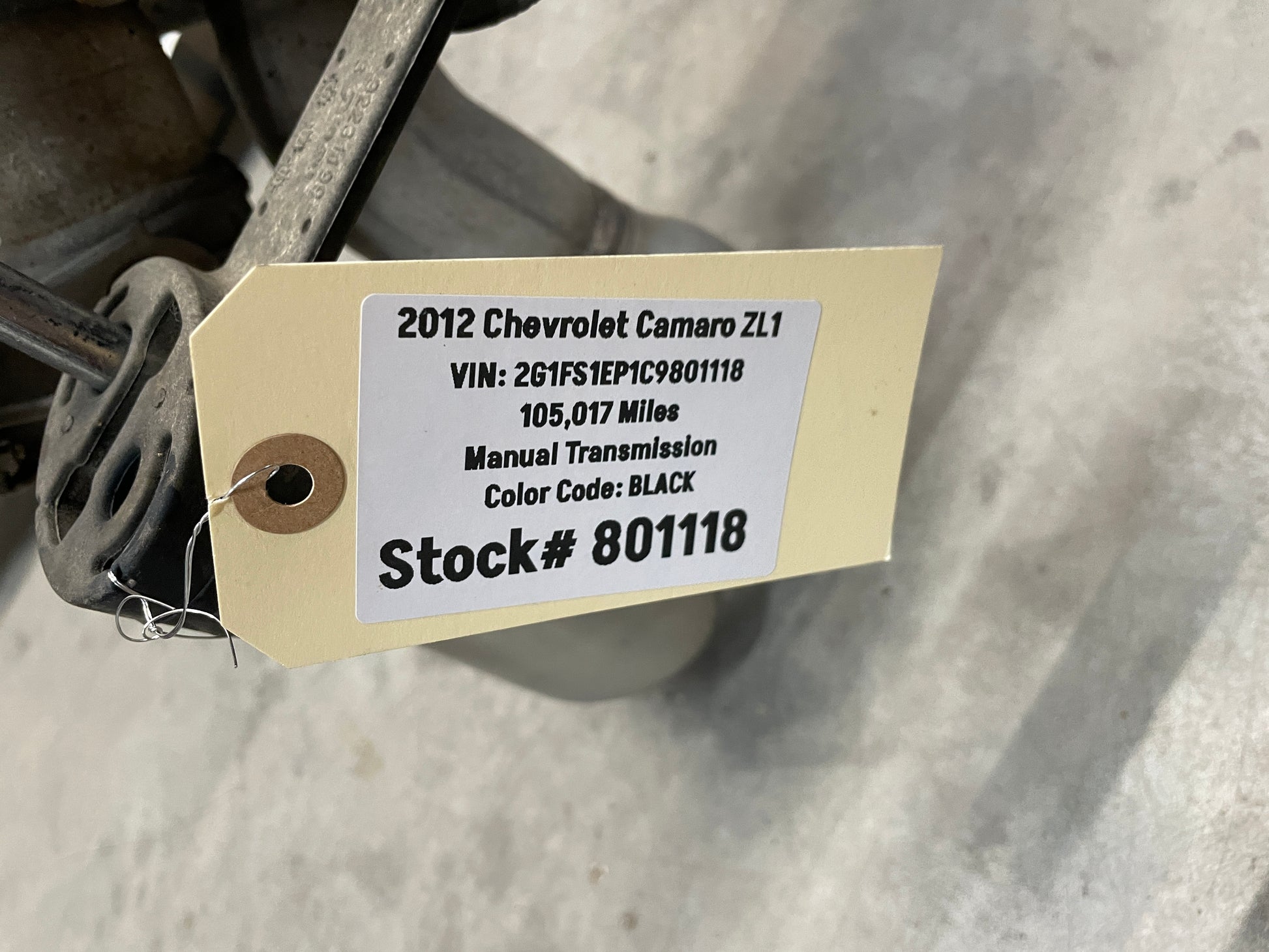 2012 Chevy Camaro ZL1 Factory OEM Exhaust NPP Bi Mode Muffler Pipe Assembly - Day's Parts Yard