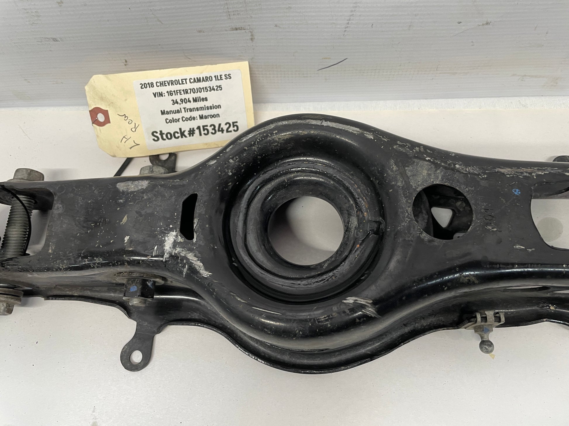 2018 Chevy Camaro 1LE SS LH Driver Rear Suspension Lower Control Arm Spring OEM - Day's Parts Yard