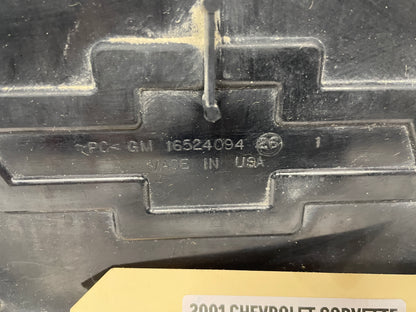 2001 Chevy C5 Corvette Rear License Plate Bracket Finish Panel Reverse Lights OEM - Day's Parts Yard