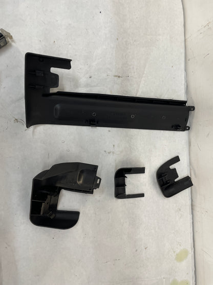 2005 Pontiac GTO RH Passenger 4pc Seat Rail Frame Trim Cover Set OEM