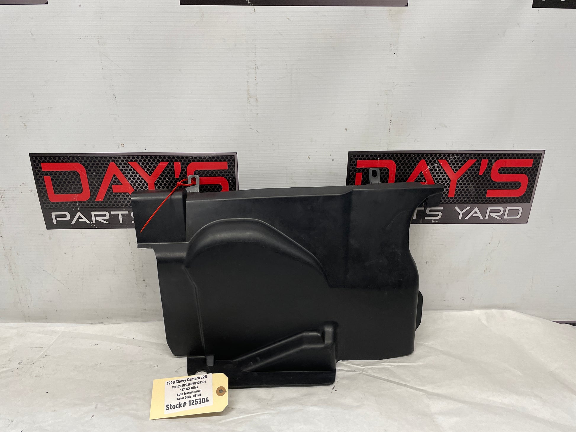 1998 Chevy Camaro Z28 RH Passenger Lower Under Dash Trim Panel OEM - Day's Parts Yard