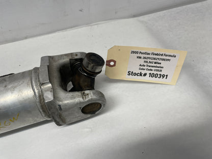 2000 Pontiac Firebird Formula Aluminum Driveshaft Drive Shaft OEM - Day's Parts Yard