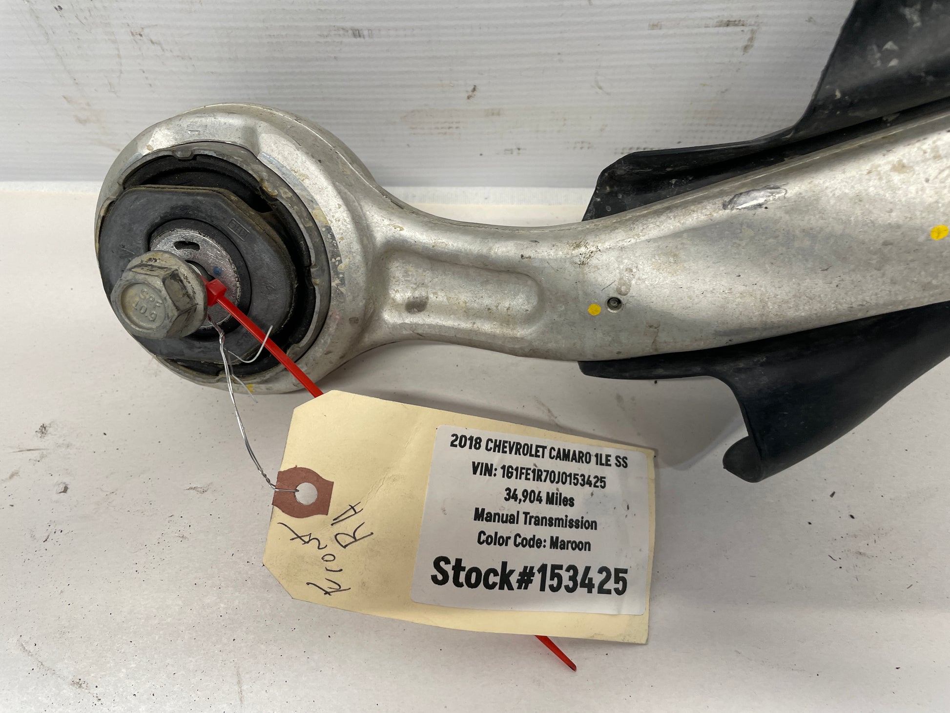 2018 Chevy Camaro 1LE SS RH Passenger Front Lower Control Arm OEM - Day's Parts Yard