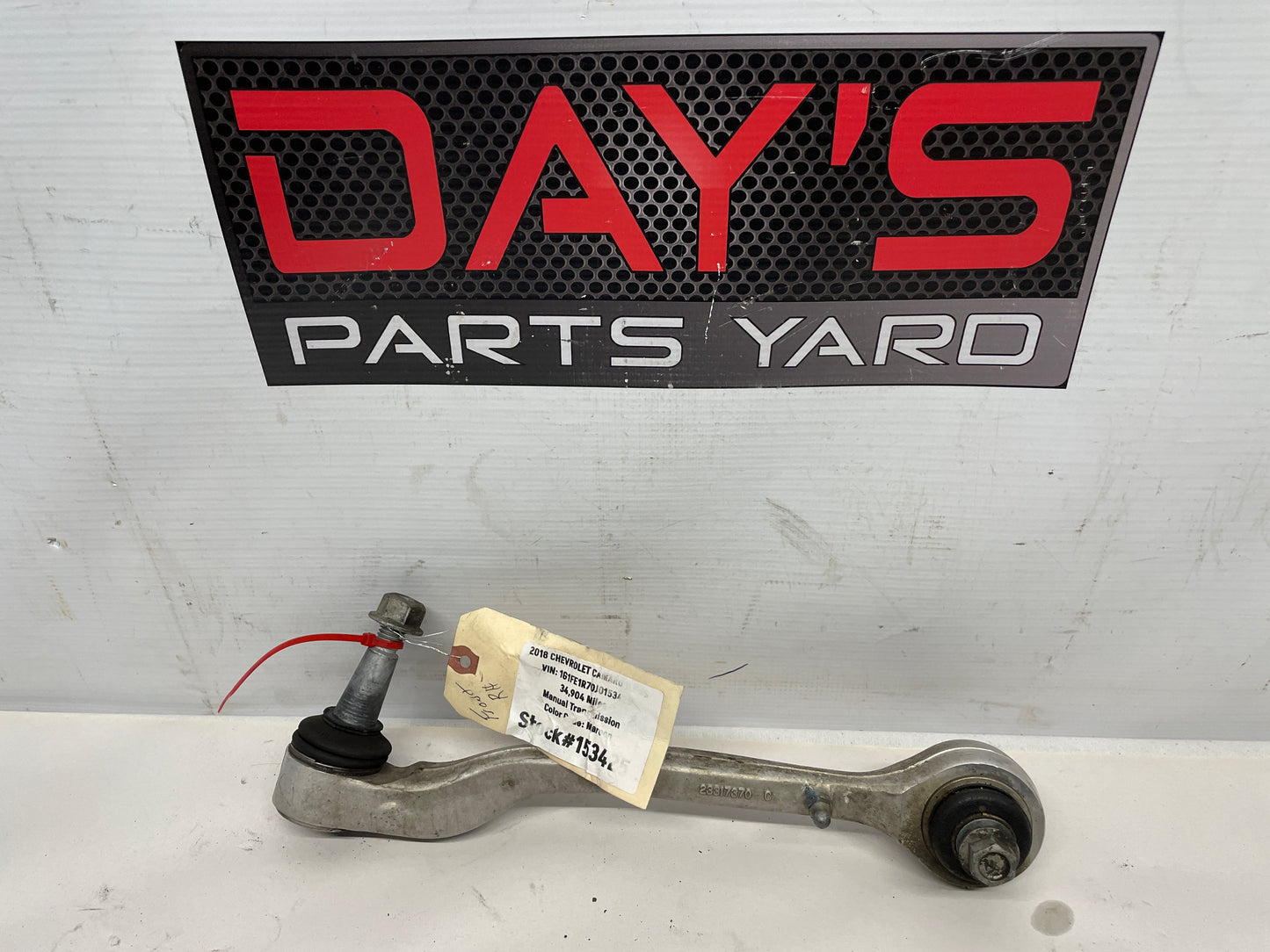 2018 Chevy Camaro 1LE SS RH Passenger Front Rearward Lower Control Arm OEM - Day's Parts Yard