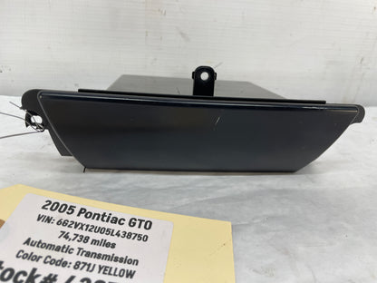 2005 Pontiac GTO Lower Radio Storage Cubby Compartment Tray Insert OEM