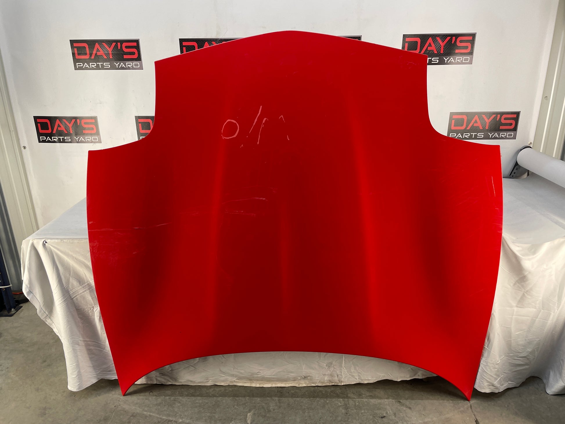 2004 Chevy C5 Corvette Hood Assembly Red OEM - Day's Parts Yard