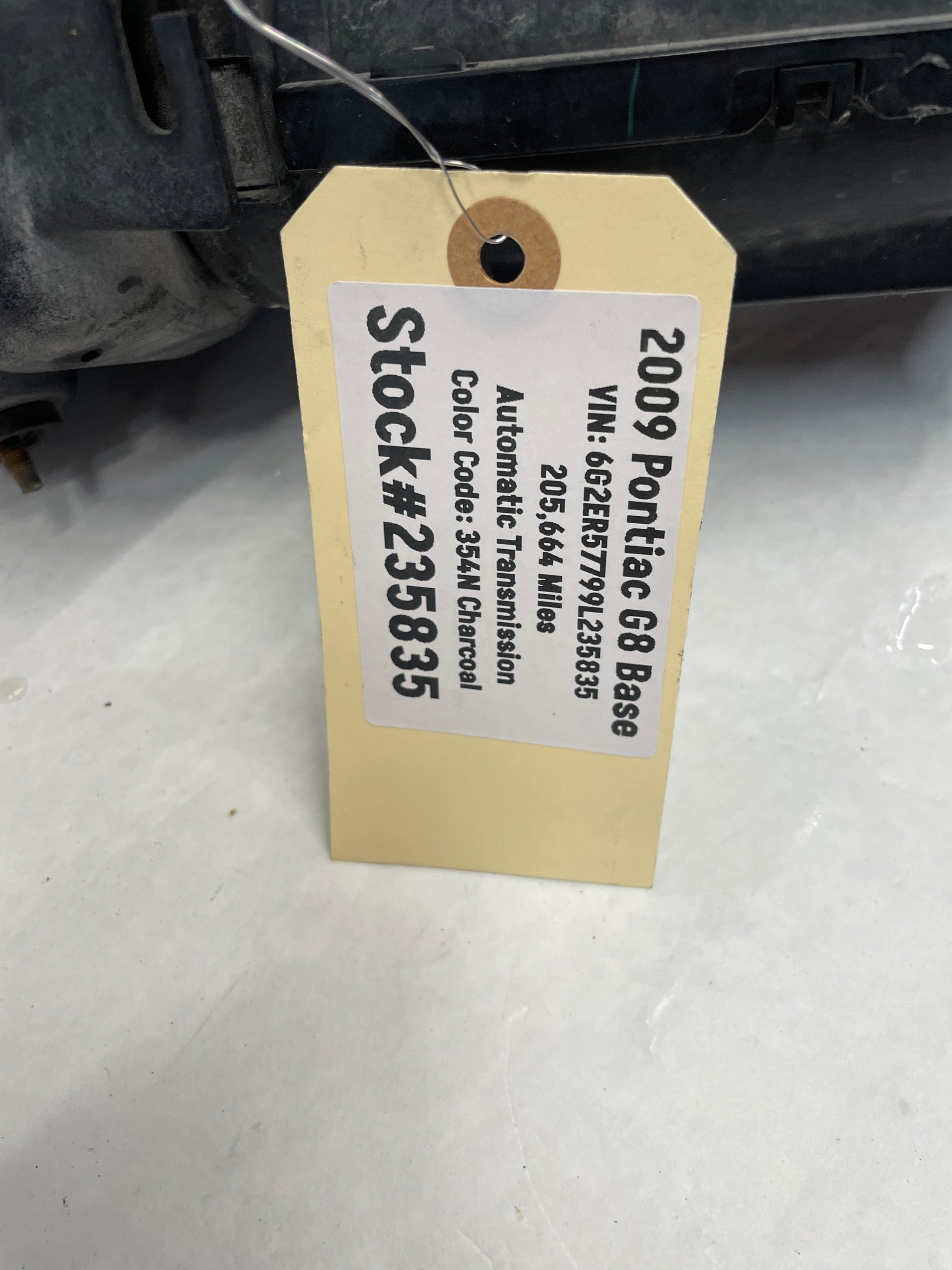 2009 Pontiac G8 Base Factory OEM Air Intake Assembly - Day's Parts Yard