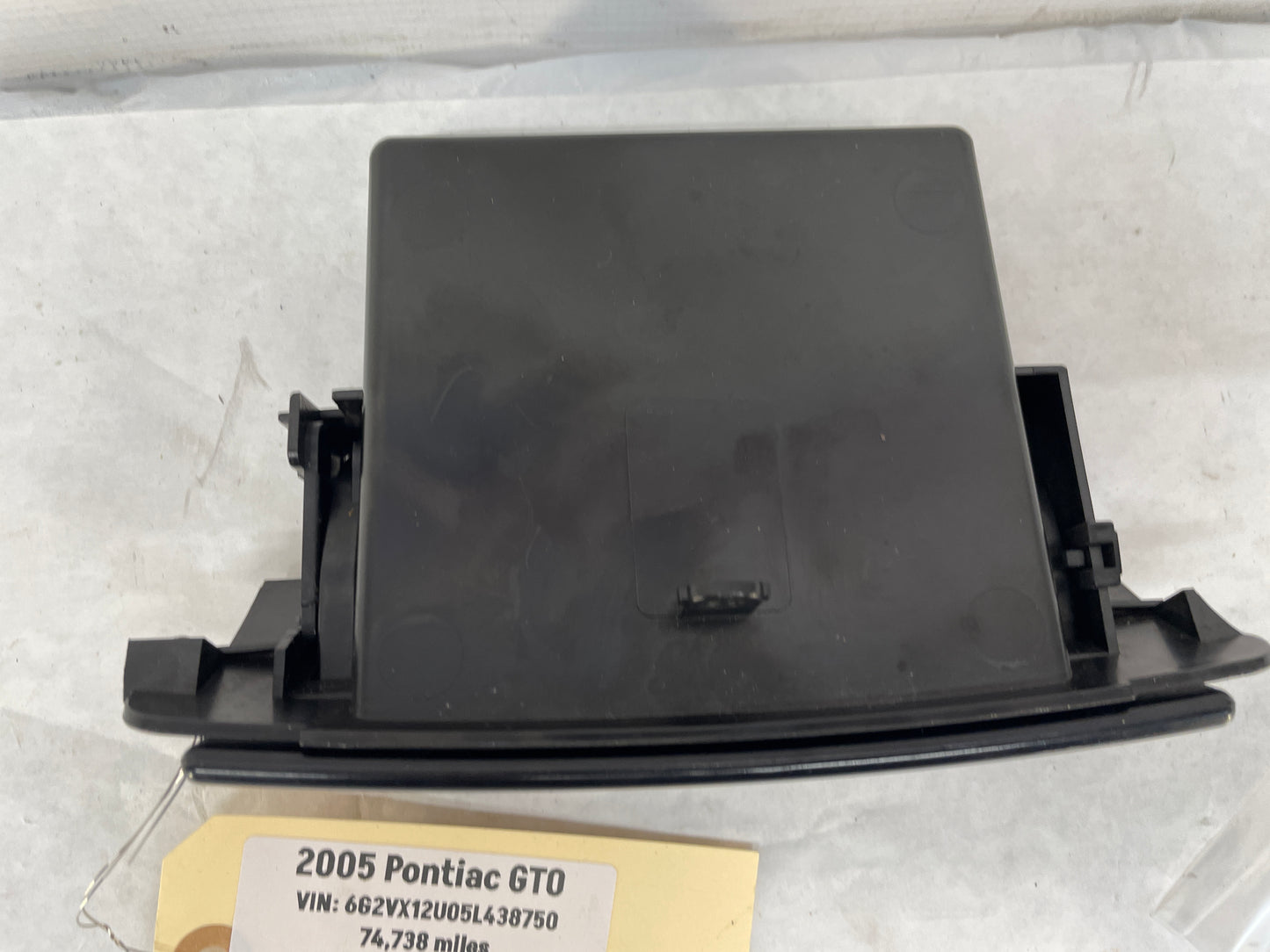 2005 Pontiac GTO Lower Radio Storage Cubby Compartment Tray Insert OEM