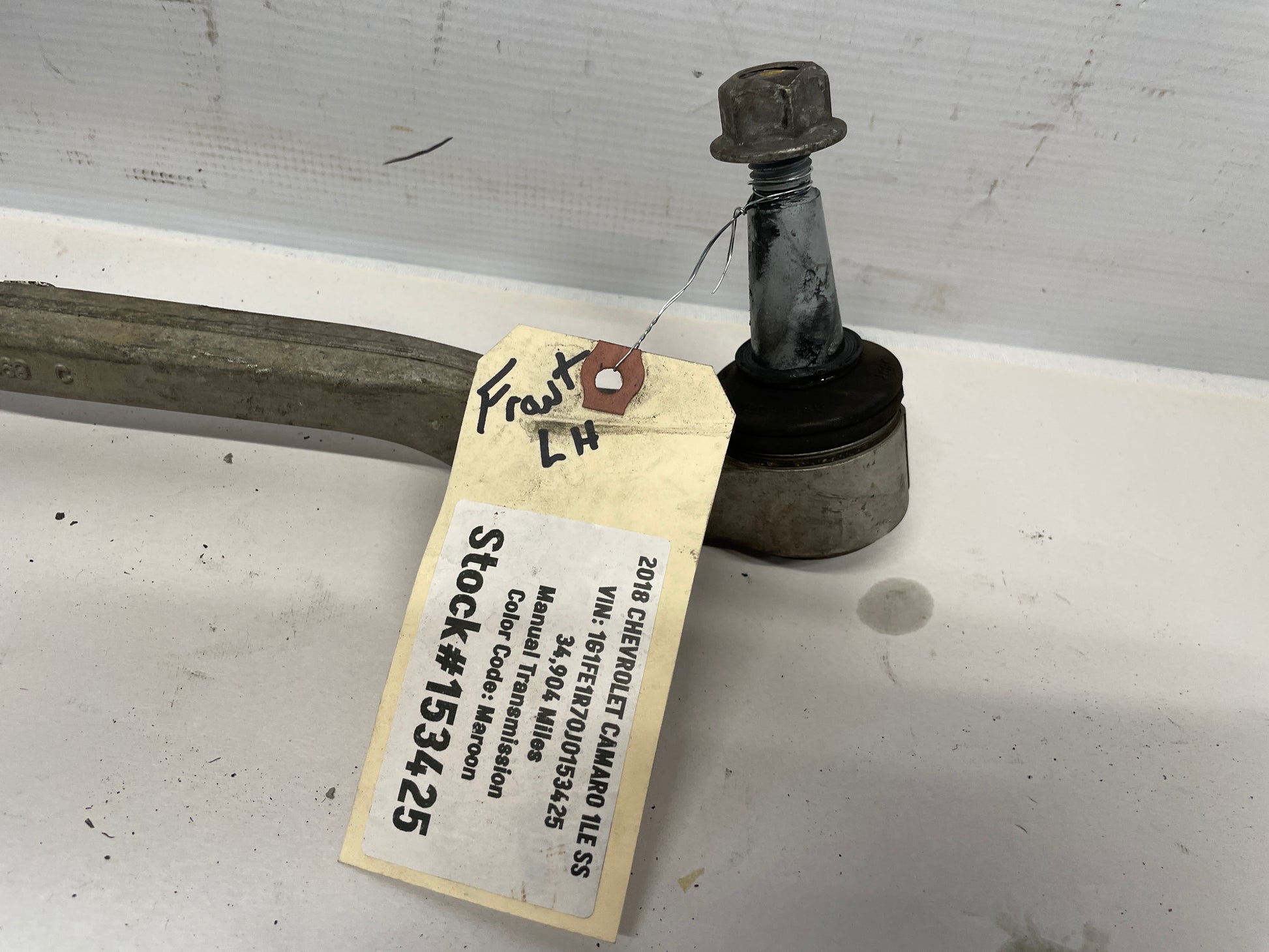 2018 Chevy Camaro 1LE SS LH Driver Front Rearward Lower Control Arm  OEM - Day's Parts Yard
