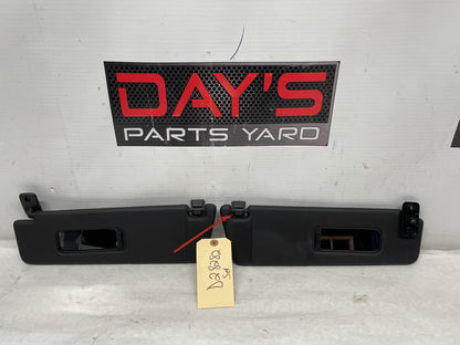 2012 Chevy Camaro ZL1 RH & LH Sunvisors Sun Visors Shades w/ Clips OEM - Day's Parts Yard