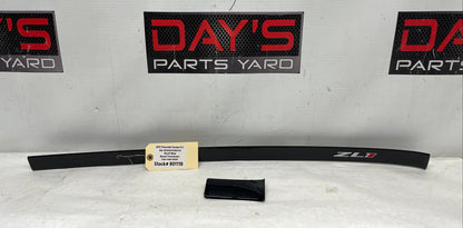 2012 Chevy Camaro ZL1 Carbon Flash Gloss Black Dash Trim Insert Molding OEM - Day's Parts Yard