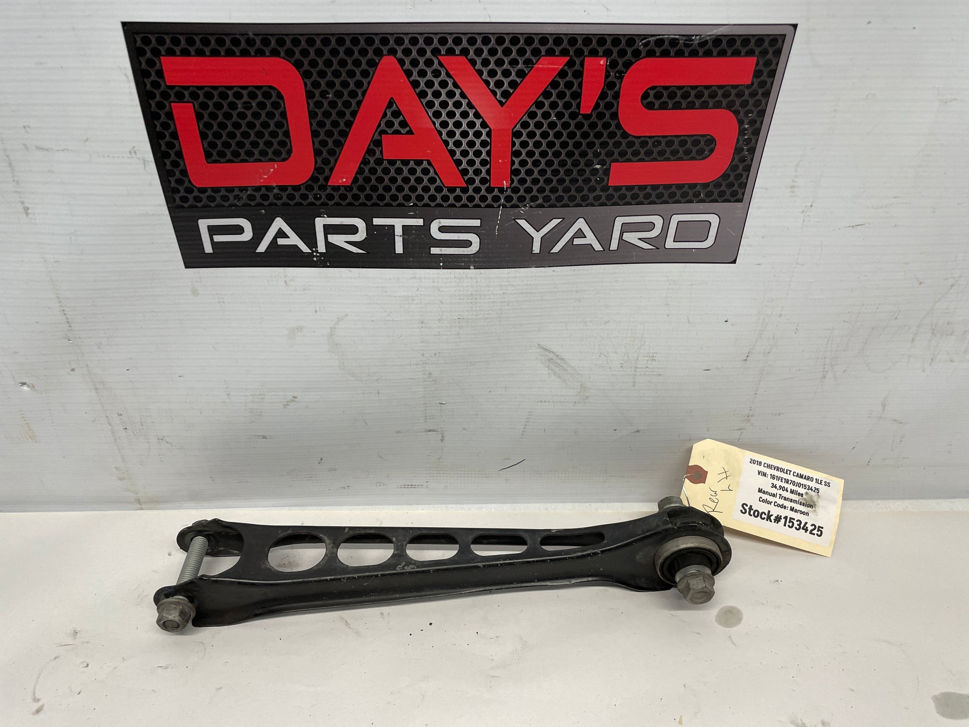 2018 Chevy Camaro ZL1 1LE LH Driver Rear Control Arm OEM - Day's Parts Yard