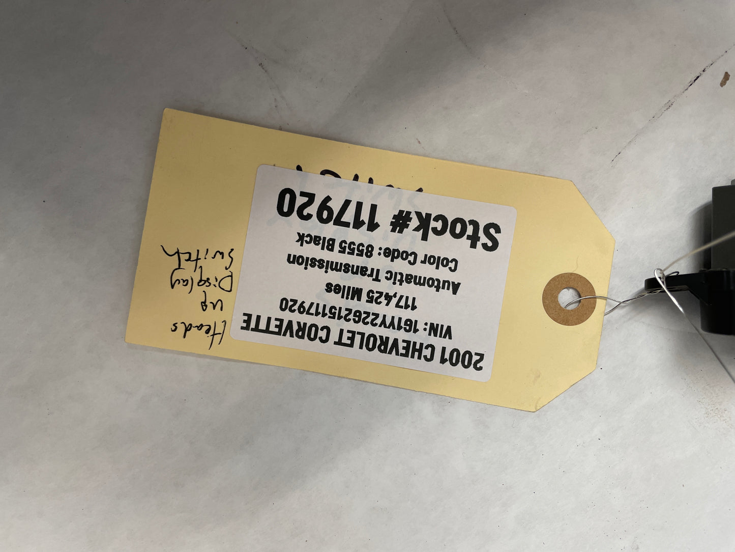 2001 Chevy C5 Corvette Instrument Cluster Hud Dimmer Switch OEM - Day's Parts Yard