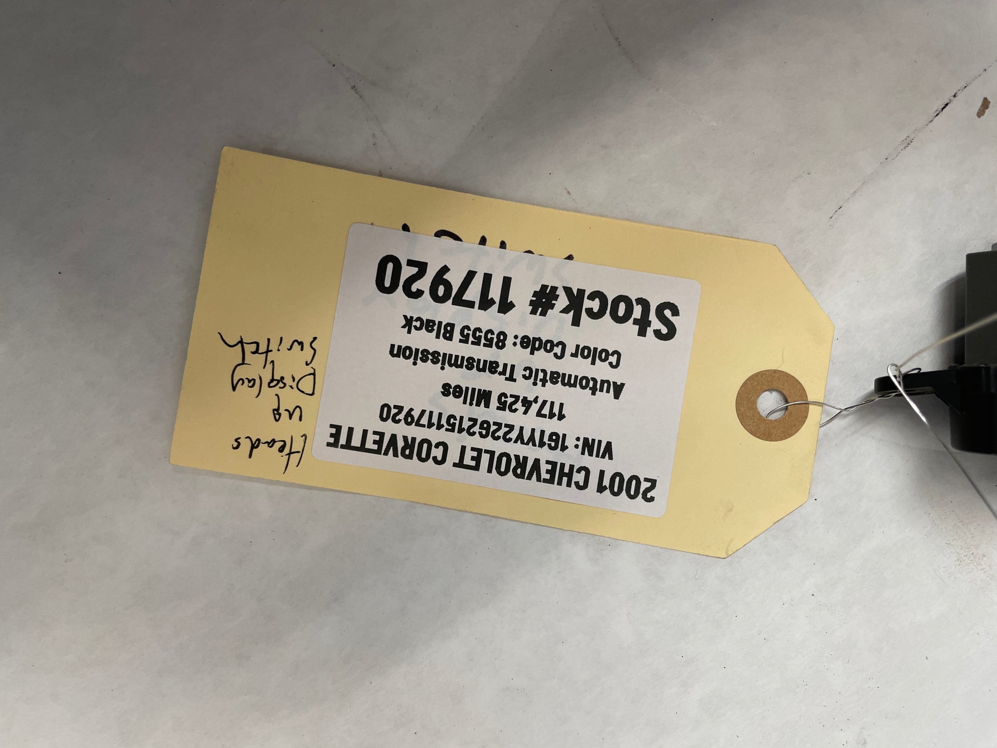 2001 Chevy C5 Corvette Instrument Cluster Hud Dimmer Switch OEM - Day's Parts Yard