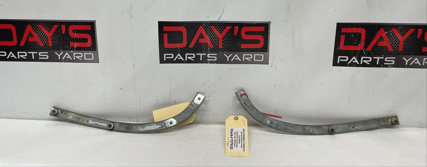 2001 Chevy C5 Corvette RH & LH Rear Bumper Quarter Fender Outer Bracket Support OEM - Day's Parts Yard