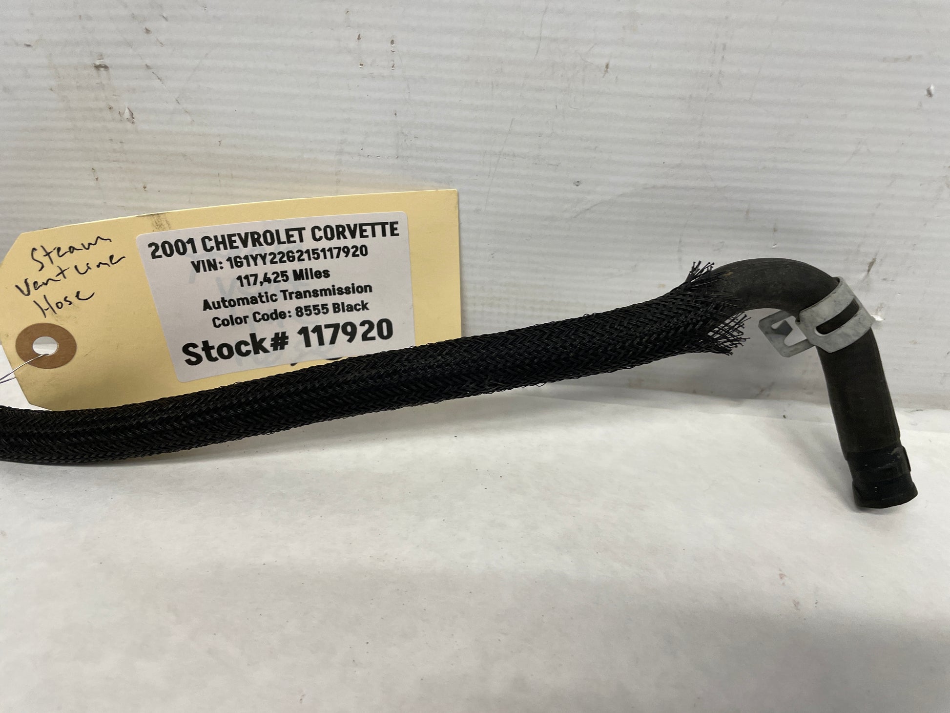 2001 Chevy C5 Corvette Steam Ventume Hose OEM - Day's Parts Yard