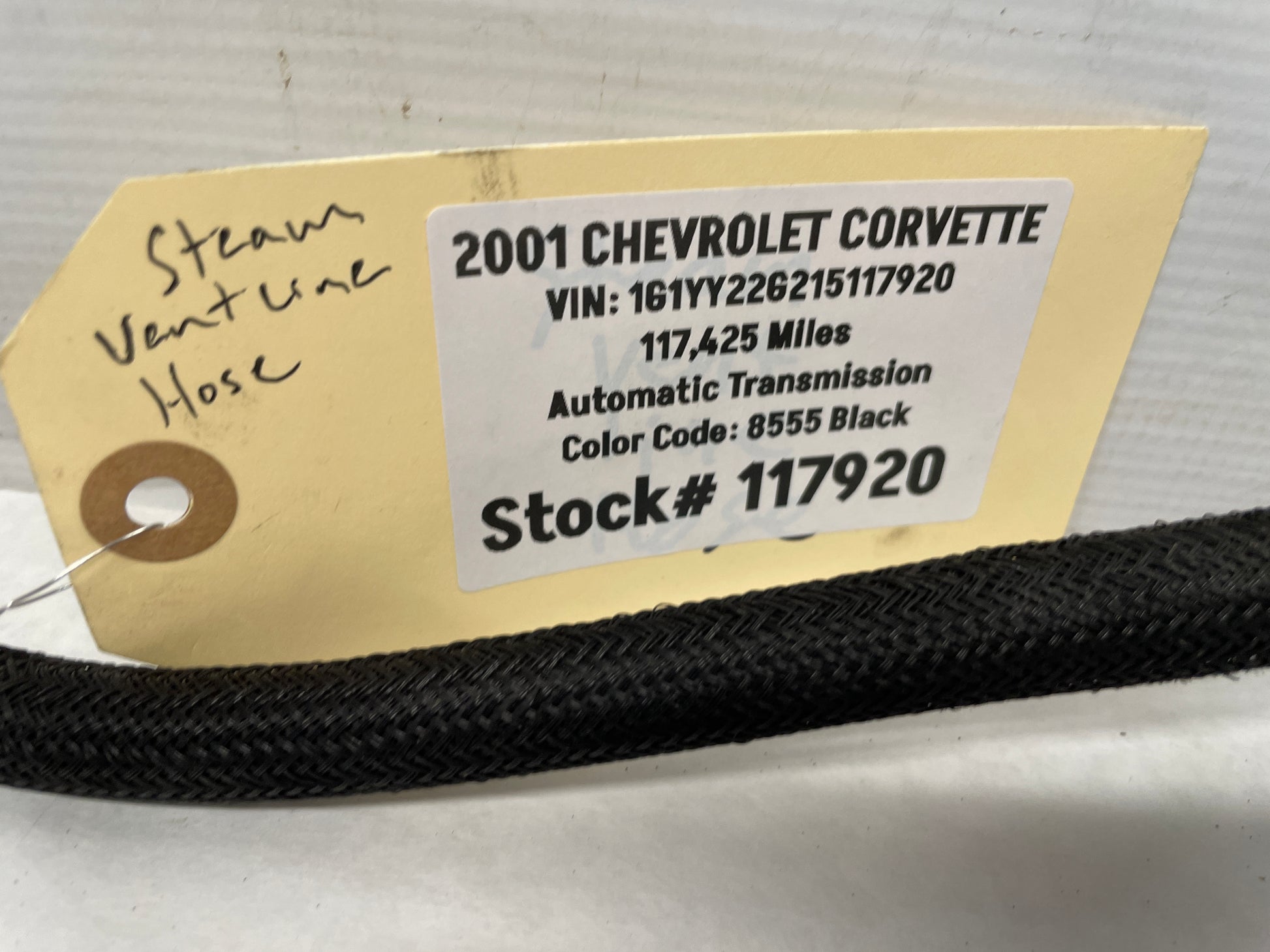 2001 Chevy C5 Corvette Steam Ventume Hose OEM - Day's Parts Yard