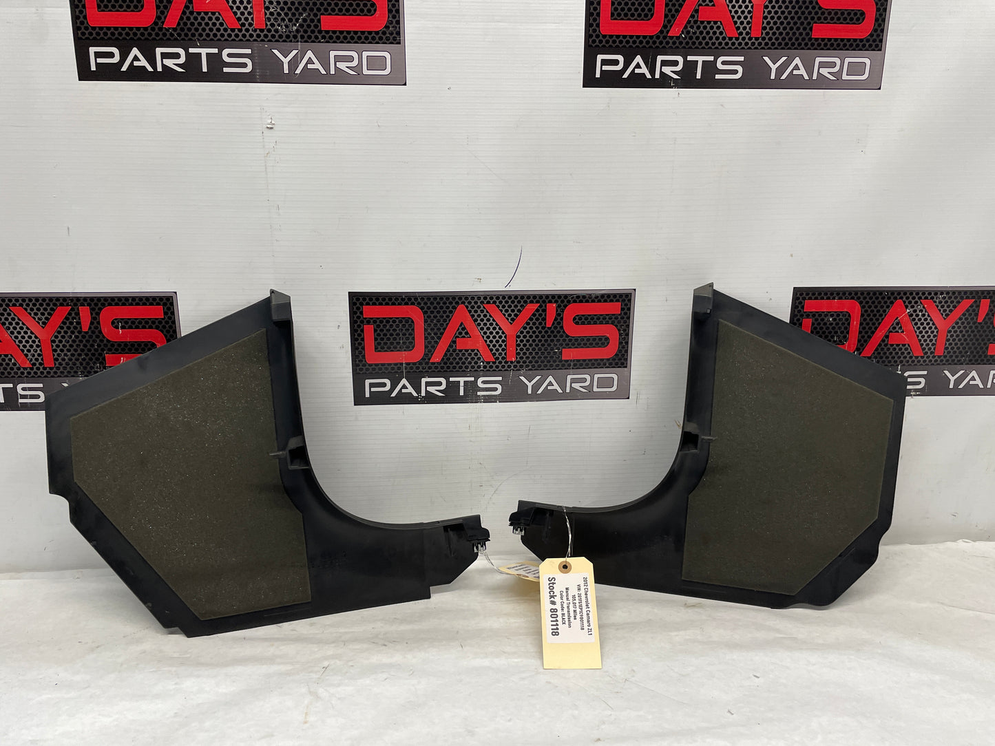 2012 Chevy Camaro ZL1 RH & LH Kick Plate OEM - Day's Parts Yard