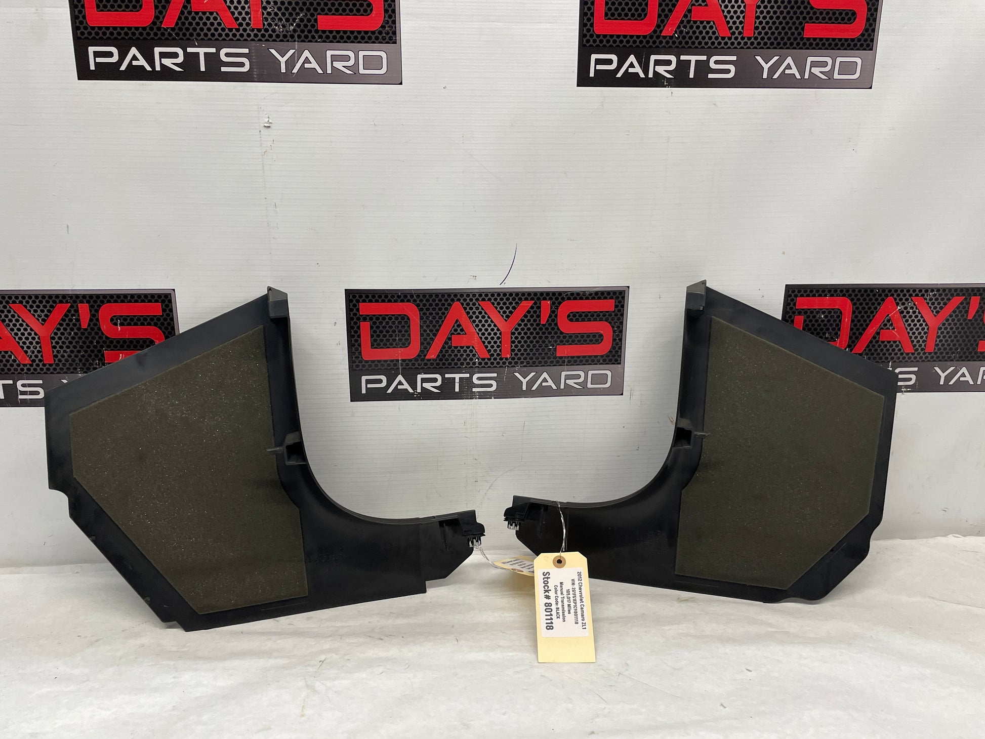 2012 Chevy Camaro ZL1 RH & LH Kick Plate OEM - Day's Parts Yard