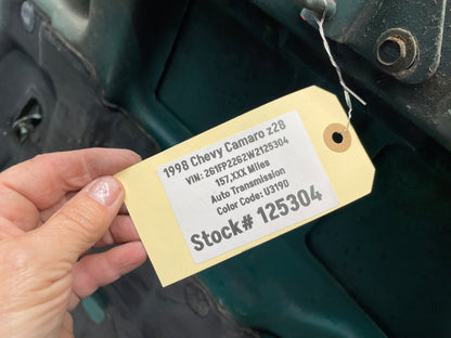 1998 Chevy Camaro Z28 Hood Assembly OEM LOCAL PICK UP - Day's Parts Yard