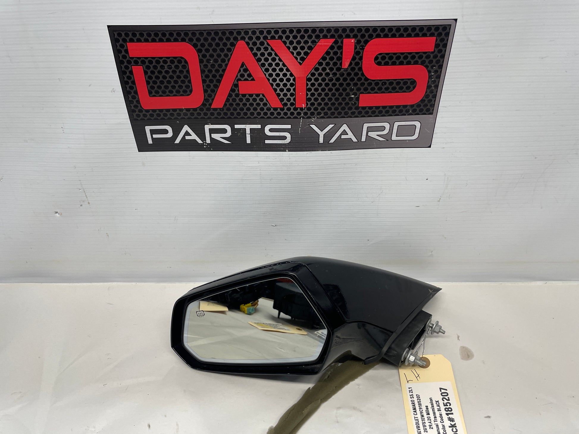 2012 Chevy Camaro SS ZL1 LH Driver Exterior Side Mirror OEM - Day's Parts Yard