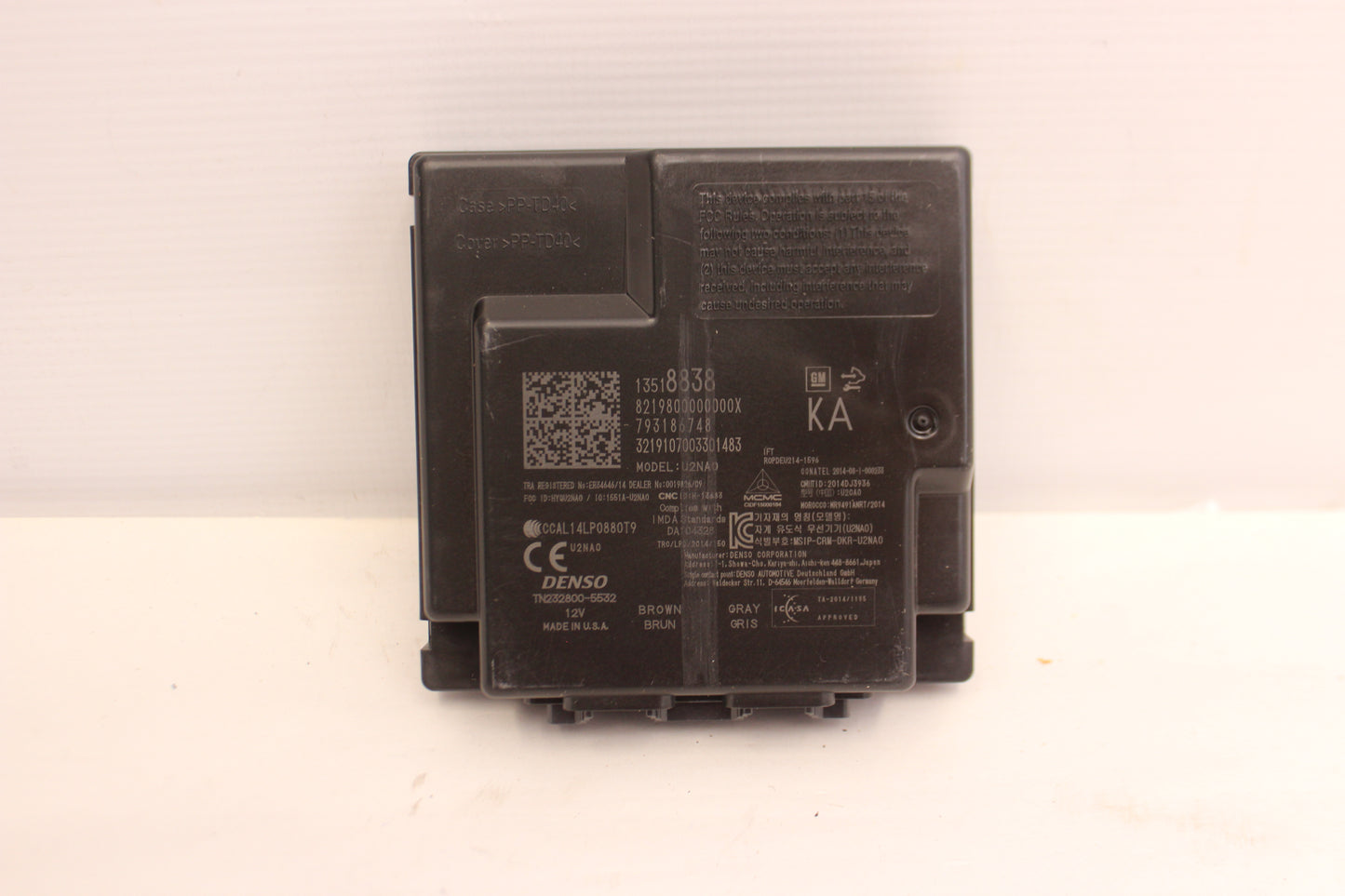 2019 Chevy Camaro SS 1LE Keyless Entry Module OEM