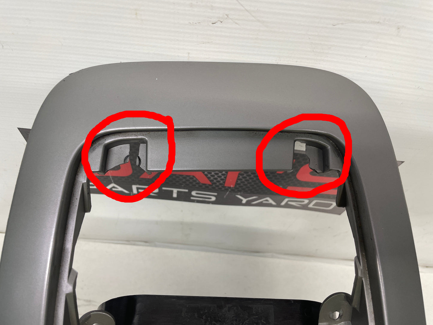 2005 Pontiac GTO Center Dash Radio HVAC Bezel Plate Panel Trim OEM