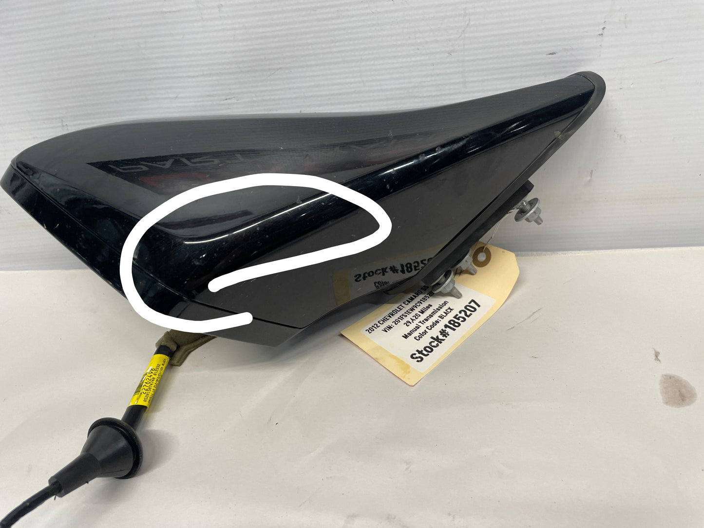 2012 Chevy Camaro SS ZL1 LH Driver Exterior Side Mirror OEM - Day's Parts Yard