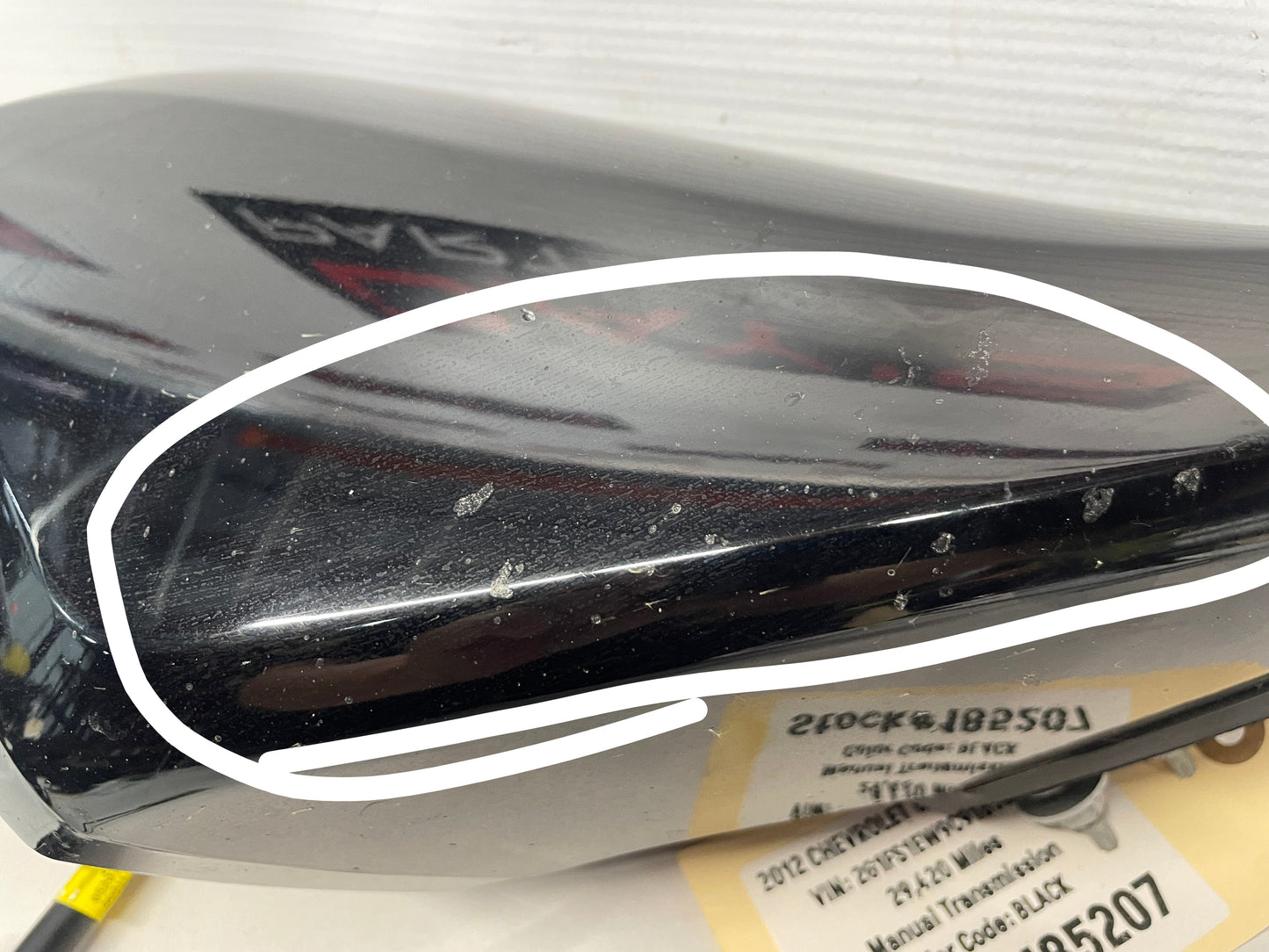 2012 Chevy Camaro SS ZL1 LH Driver Exterior Side Mirror OEM - Day's Parts Yard