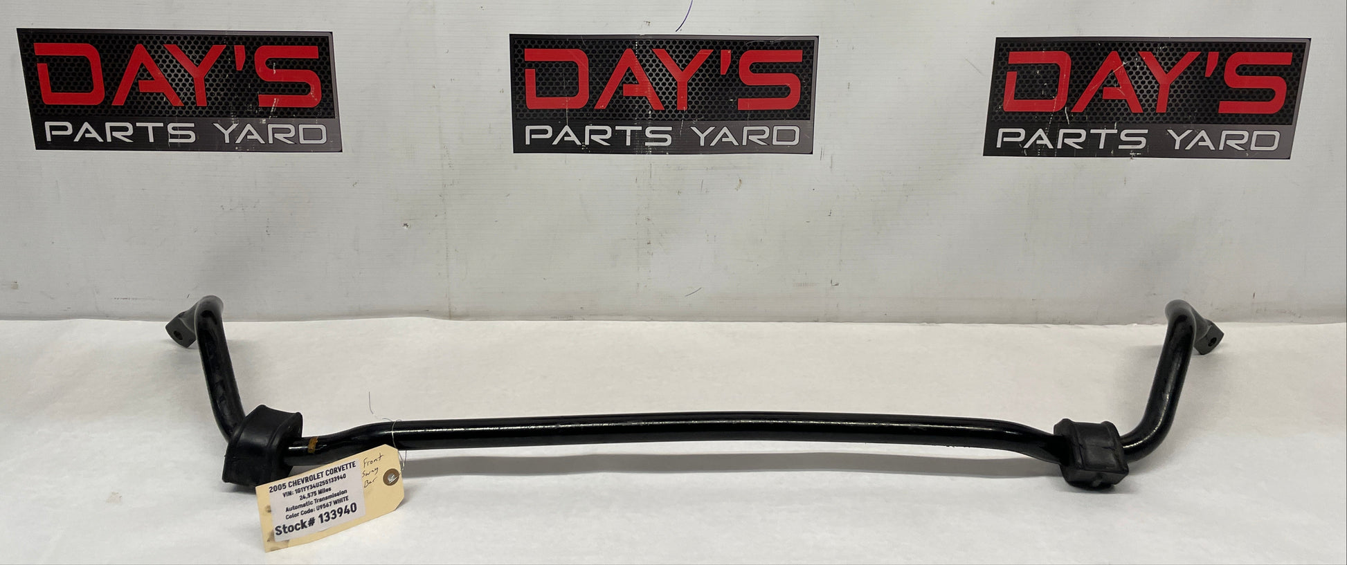 2005 Chevy C6 Corvette Front Suspension Stabilizer Sway Bar OEM - Day's Parts Yard