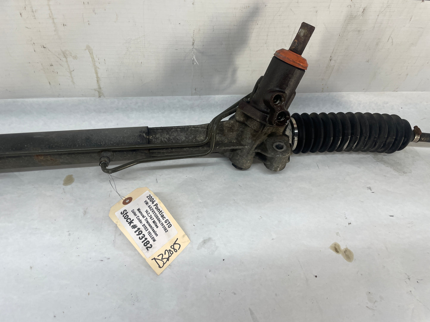 2004 Pontiac GTO Power Steering Rack and Pinion Gear Assembly OEM - Day's Parts Yard