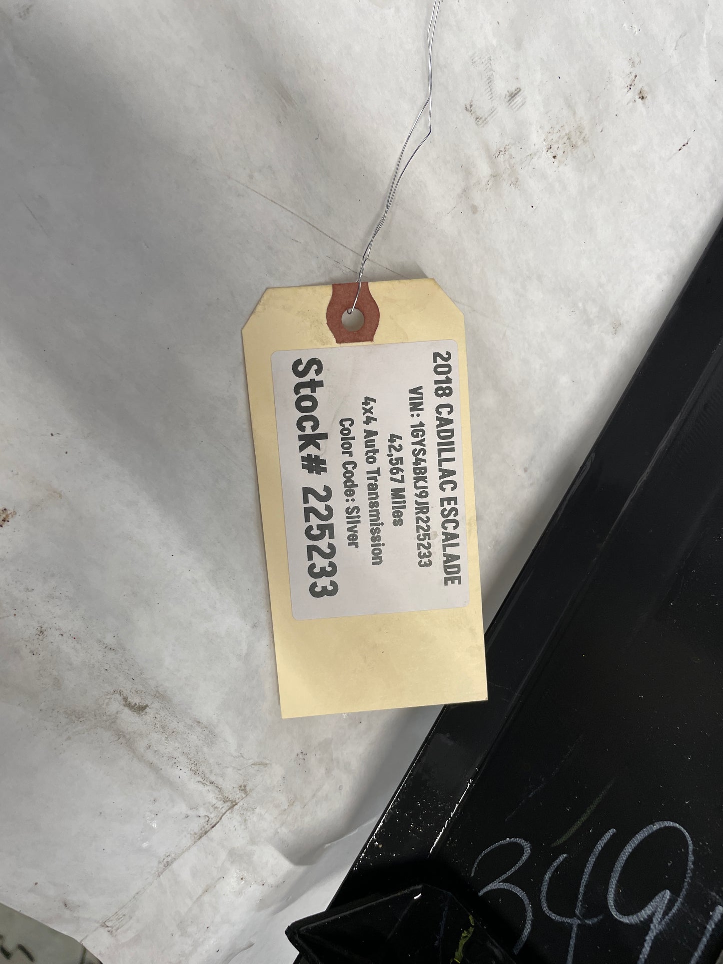 2018 Cadillac Escalade Rear Bumper Cover OEM