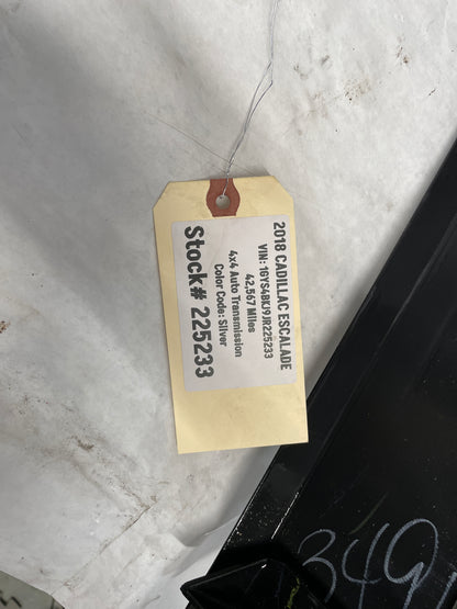 2018 Cadillac Escalade Rear Bumper Cover OEM